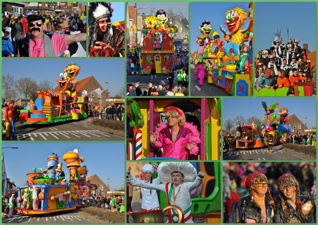 narrenparade collage